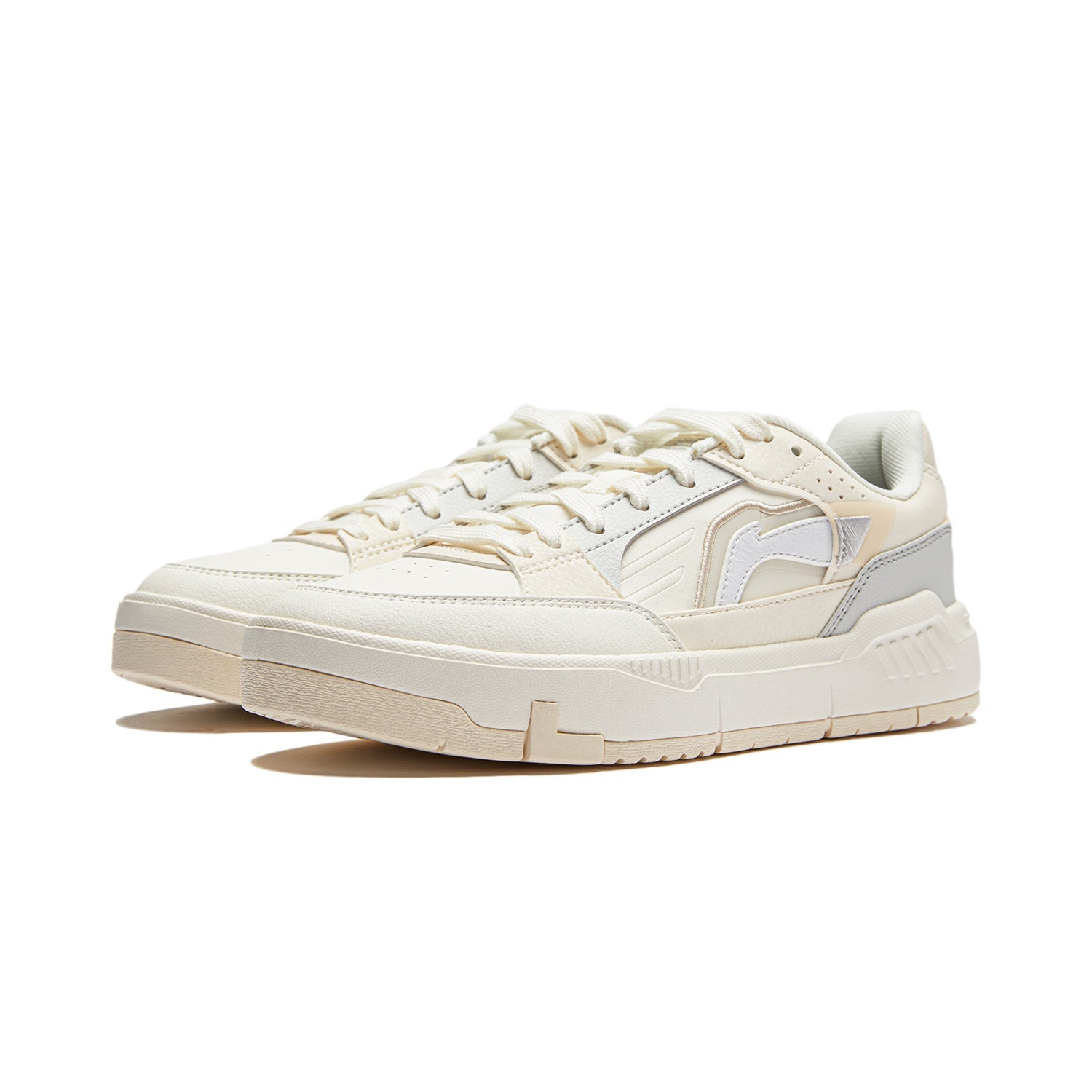(WMNS) Li-Ning COMMON 80s 'Beige Grey' AGCU040-1