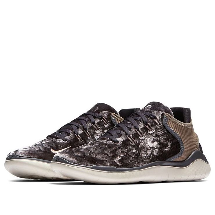 (WMNS) Nike Free RN 18 'Wild Velvet - Oil Grey' AQ0563-020