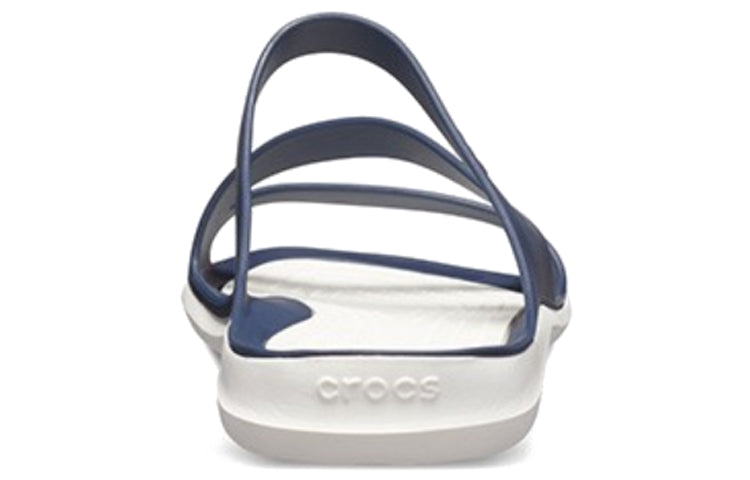 (WMNS) Crocs Blue White Sandals 'Blue White' 203998-462
