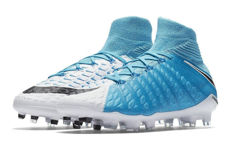 (GS) Nike Hypervenom Phantom 3 'White Blue' 882087-104