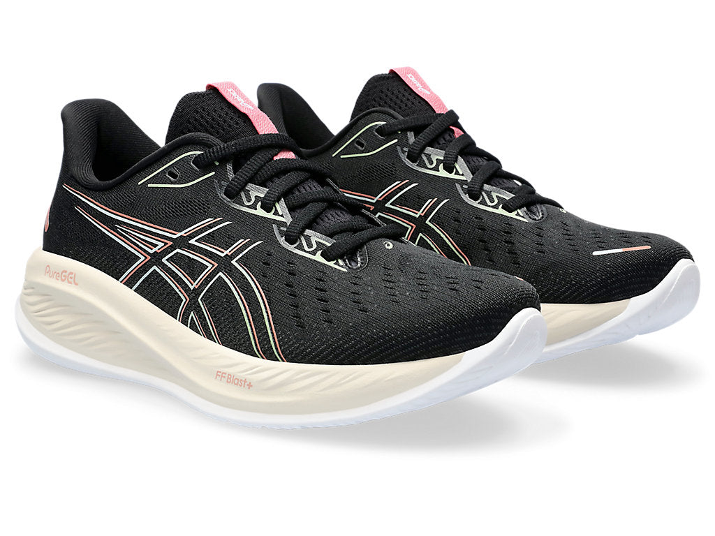 (WMNS) ASICS Gel-Cumulus 26 'Black Dark Jade' 1012B599-004