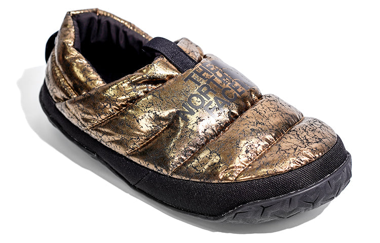 (WMNS) THE NORTH FACE Nuptse Mule Metallic 'Metallic Bronze Tnf Black' NF0A7W4B-9Y0