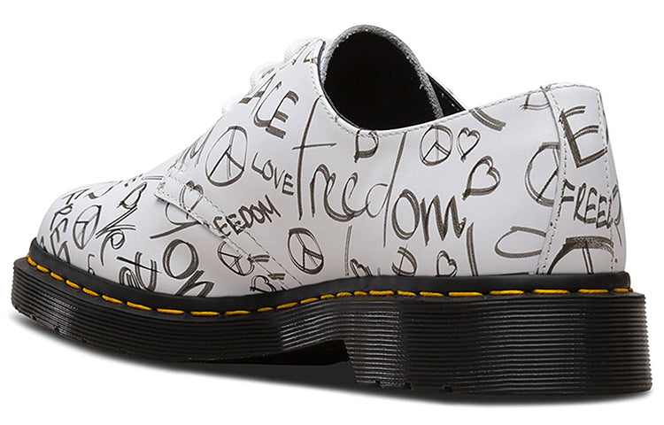 (WMNS) Dr. Martens 1461 'White Black' 24434101