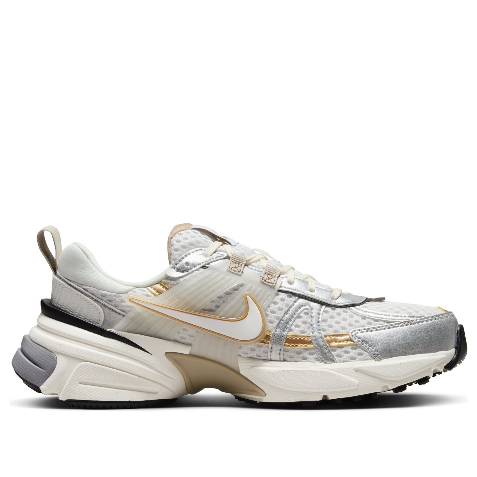(WMNS) Nike V2K Run 'Khaki Metallic Silver' HJ7245-100