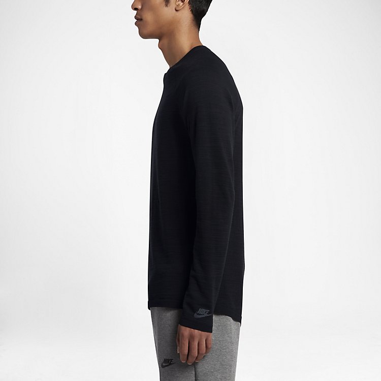 Apparel Sweaters Men Nike Sportswear Tech Knit Crew 832182-010