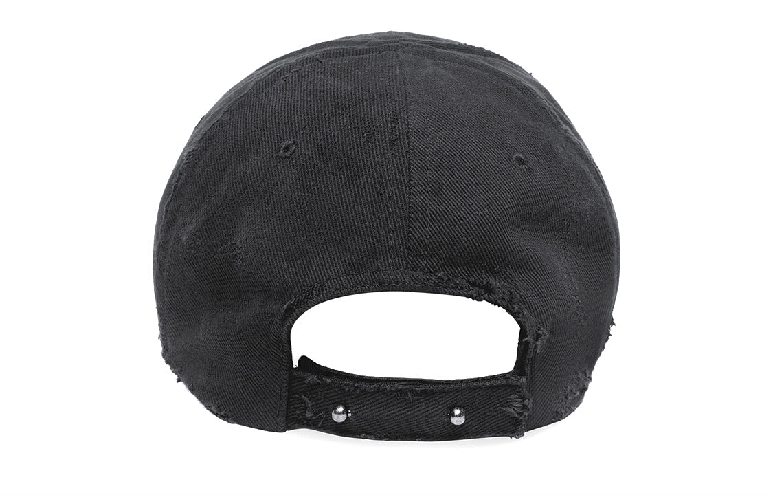 Balenciaga Heavy Piercing Cap 'Black Faded' 744299410B21071