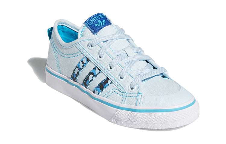 (GS) adidas Nizza J 'Blue White' FW0653