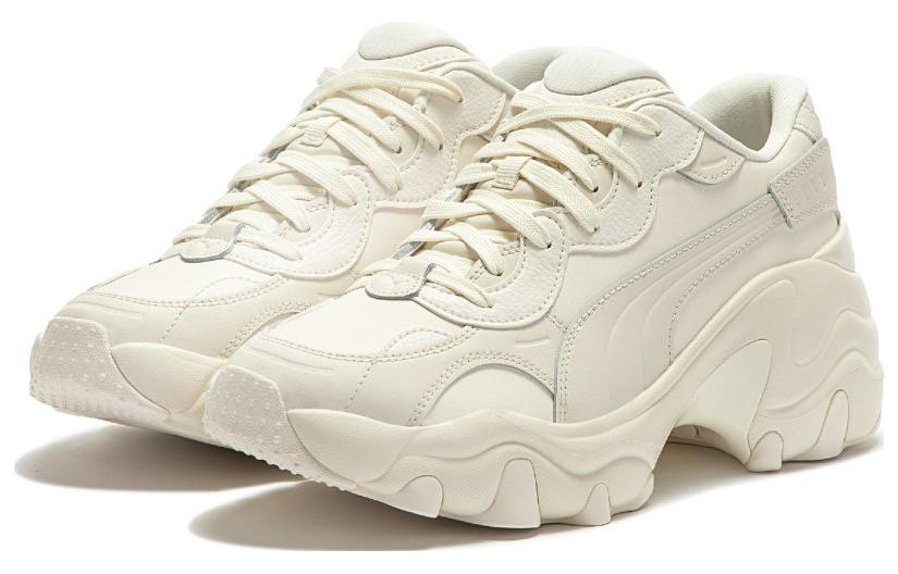 (WMNS) PUMA Pulsar Wedge 'White Ivory' 392711-01