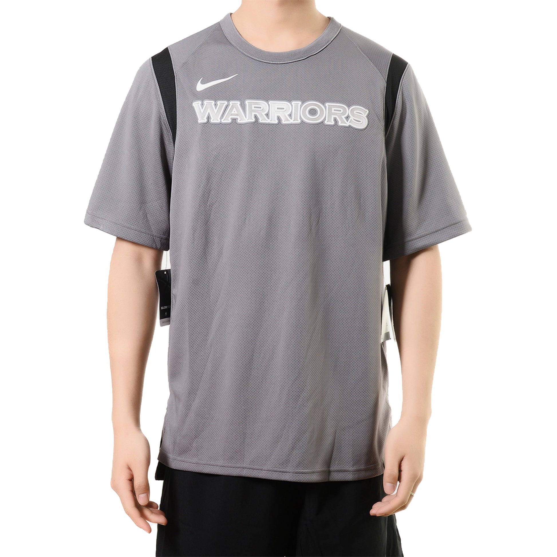 Nike Golden State Warriors Sports Short Sleeve Gray 920570-036