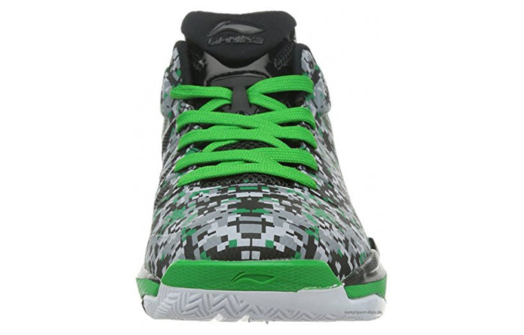 Li-Ning Power 1 Low 'Black Green Camo' ABAJ027-1