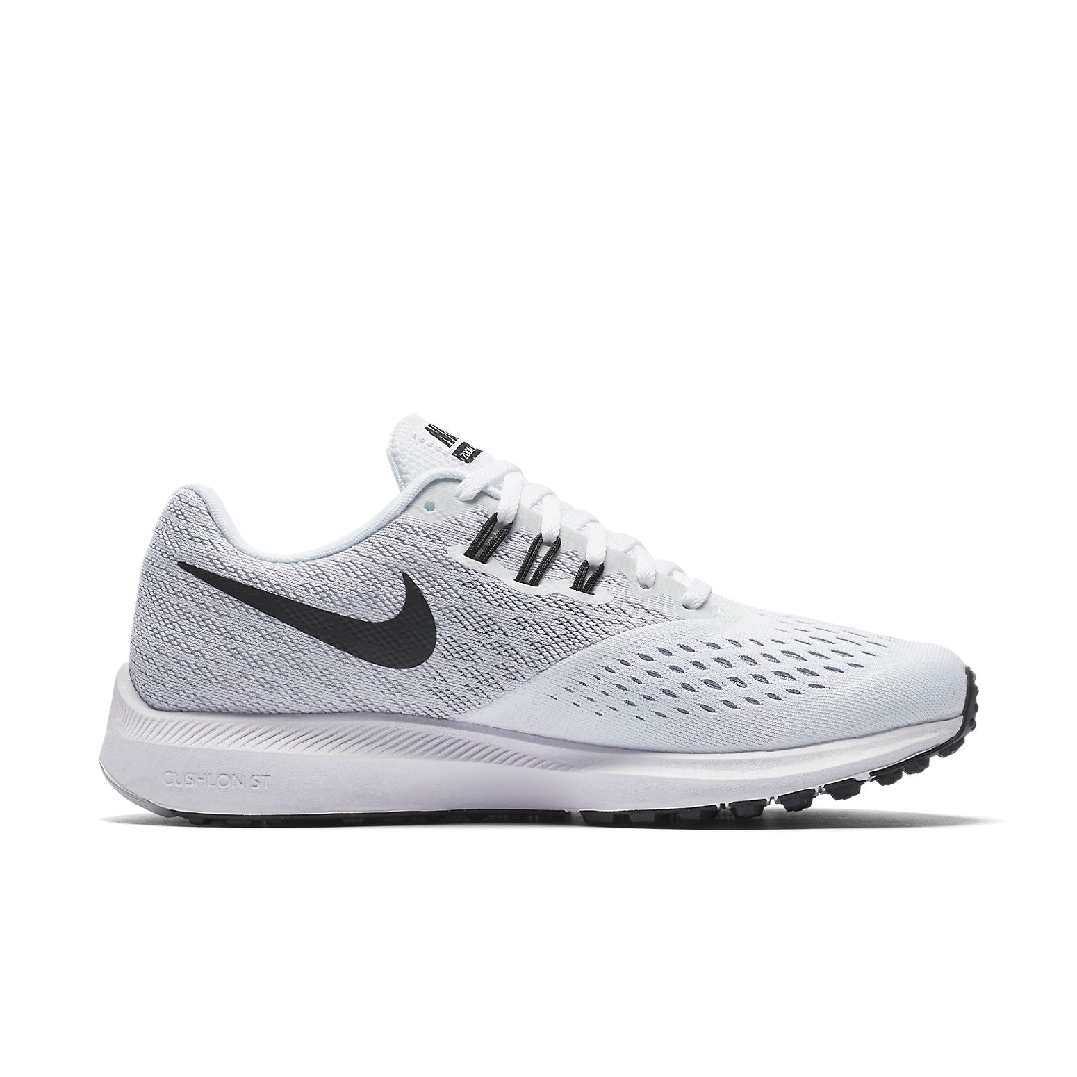 (WMNS) Nike Air Zoom Winflo 4 'Grey White' 898485-100