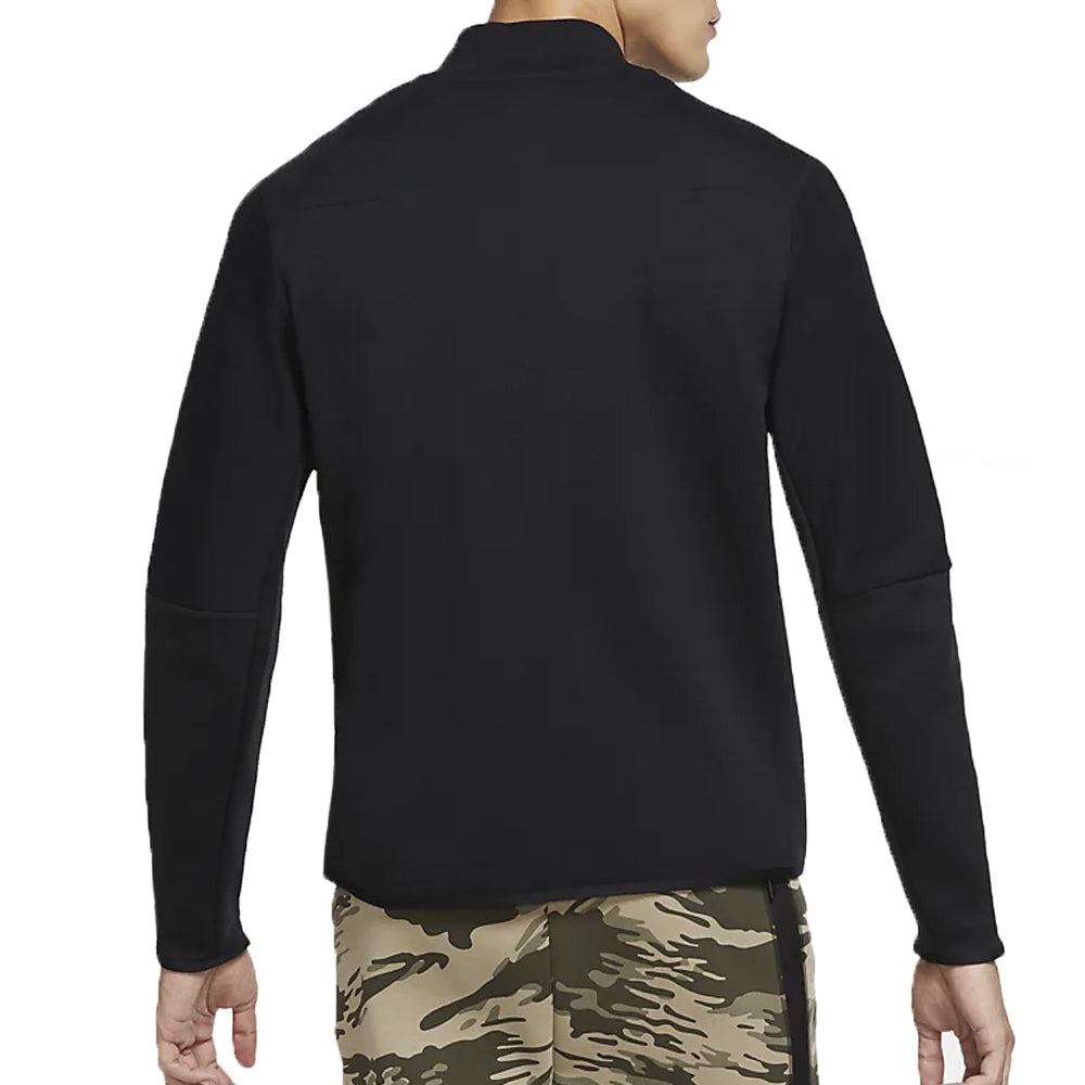 Nike Tech Fleece Casual Stand Collar Long Sleeves Jacket Black CZ1797-010