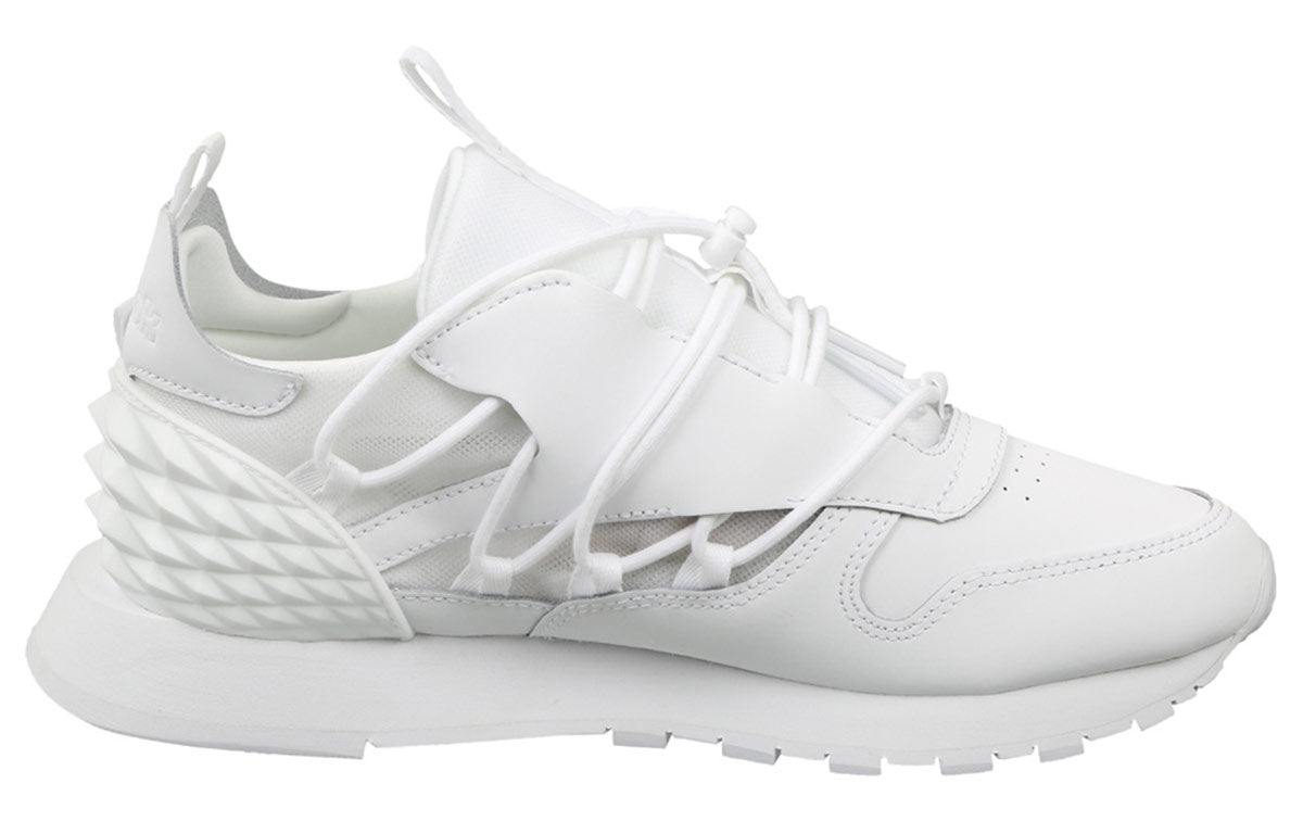 (WMNS) Reebok Running CL Leather Clip 'White' EH0405