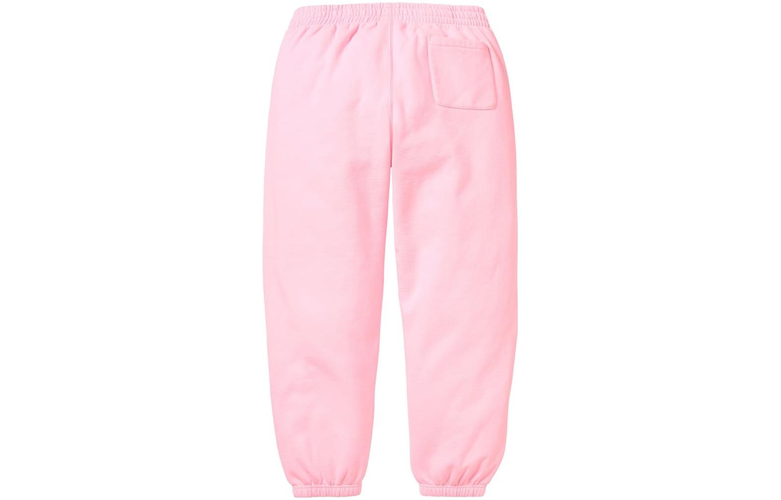 Supreme FW23 Week8 Satin Appliqu Sweatpants 'Pink' SUP-FW23-149