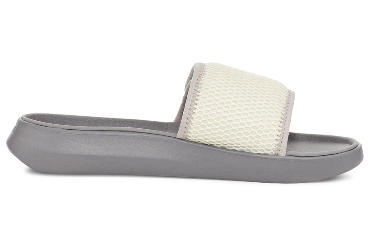 (WMNS) UGG LA Light Slide Gray Purple Slippers 1107911-SAFT
