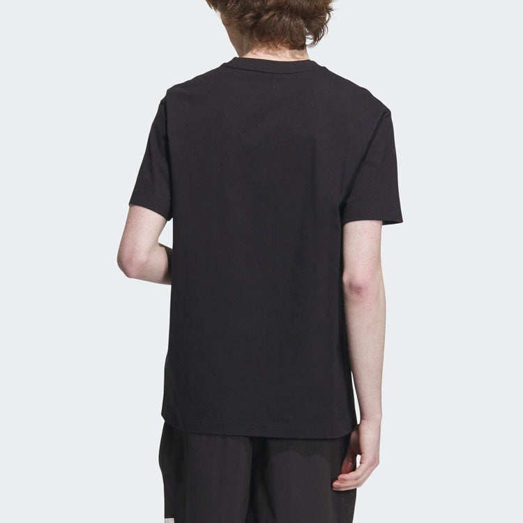adidas Sportswear Lounge Graphic T-shirt 'Black' IP4991