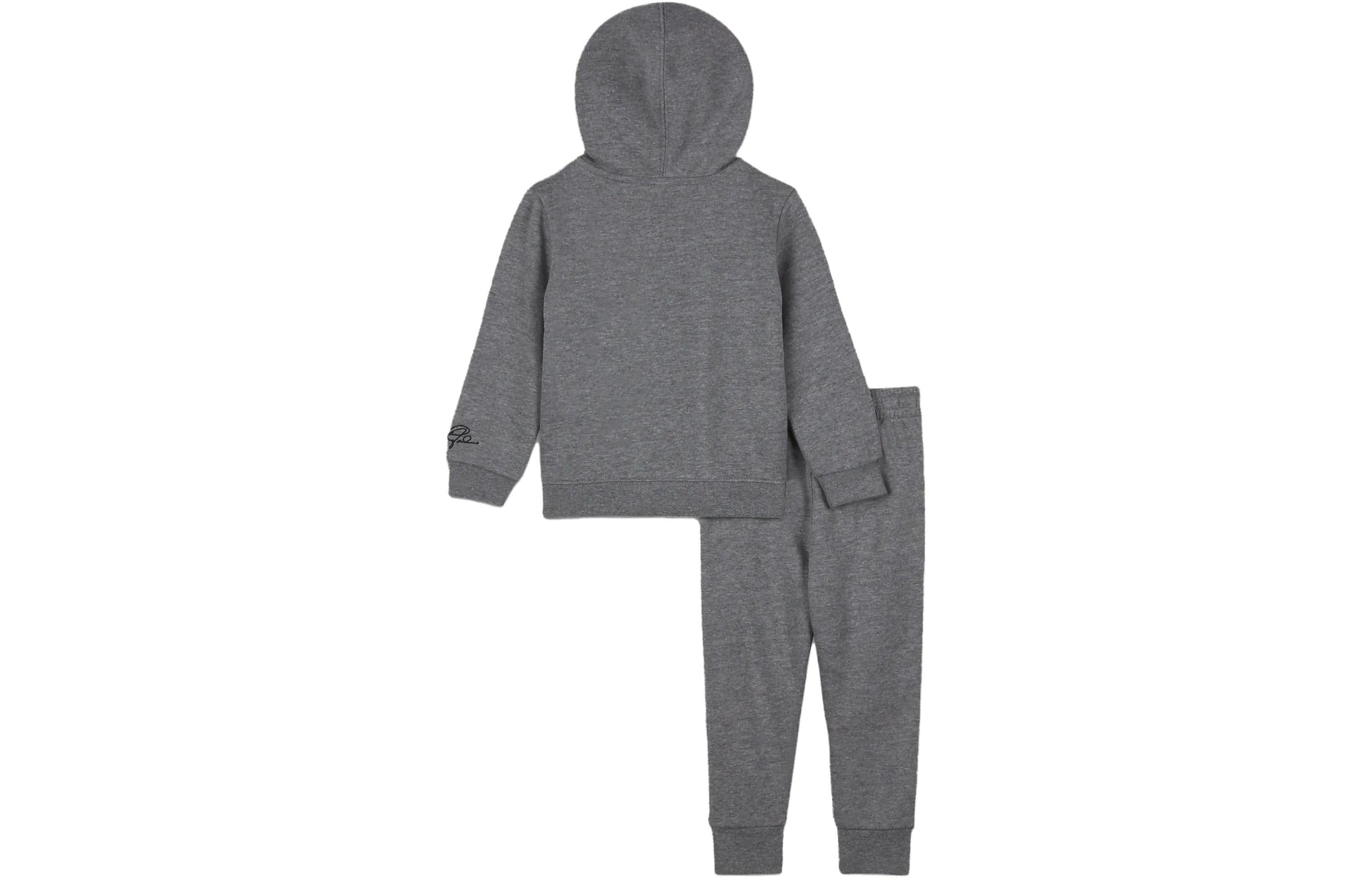 (GS) Air Jordan Fleece Set 'Grey' 65A744-GEH