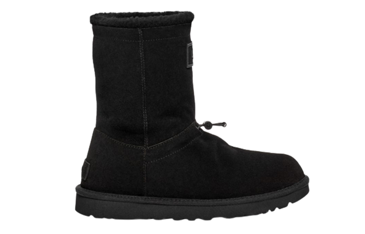 (WMNS) UGG Classic Short Toggler 'Black' 1143938-BLK