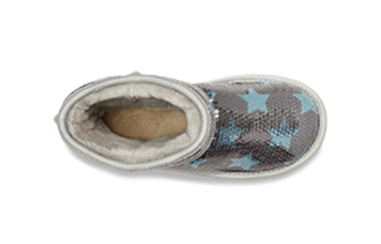 (PS) UGG Classic Short ll Sequin Star Denim Blue 1107988T-DMB