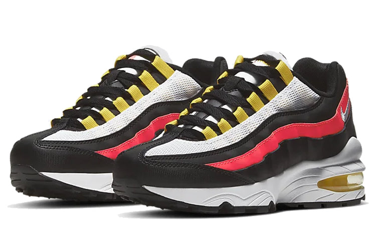 (GS) Nike Air Max 95 'White Bright Crimson' 905348-105