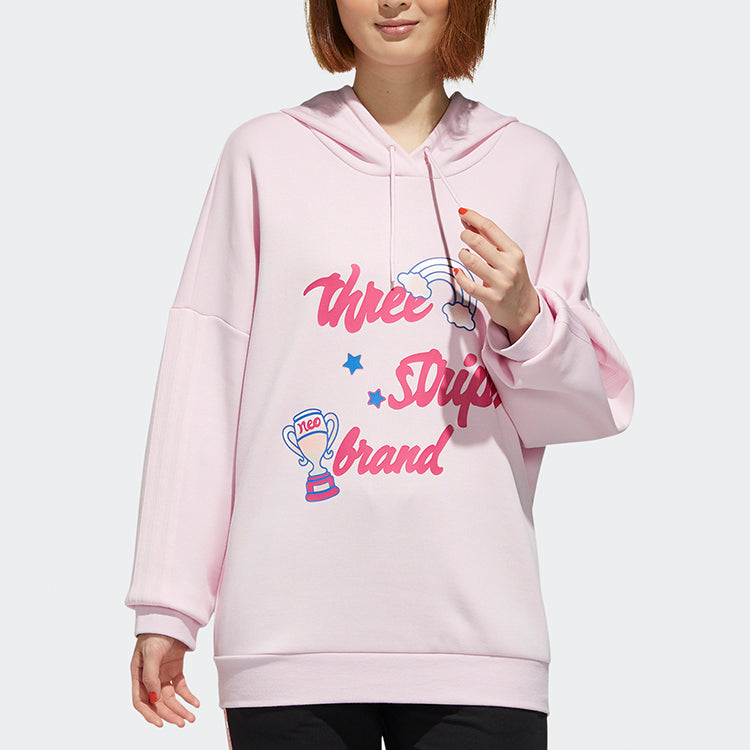 (WMNS) adidas neo Sports Hoodie Pink GP5874