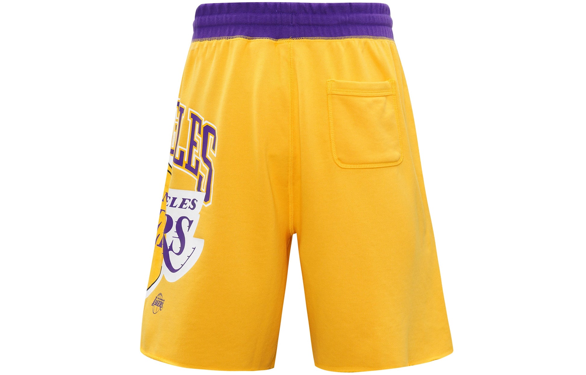 Nike Los Angeles Lakers Basketball Athleisure Casual Sports Breathable Shorts Yellow DB1956-728