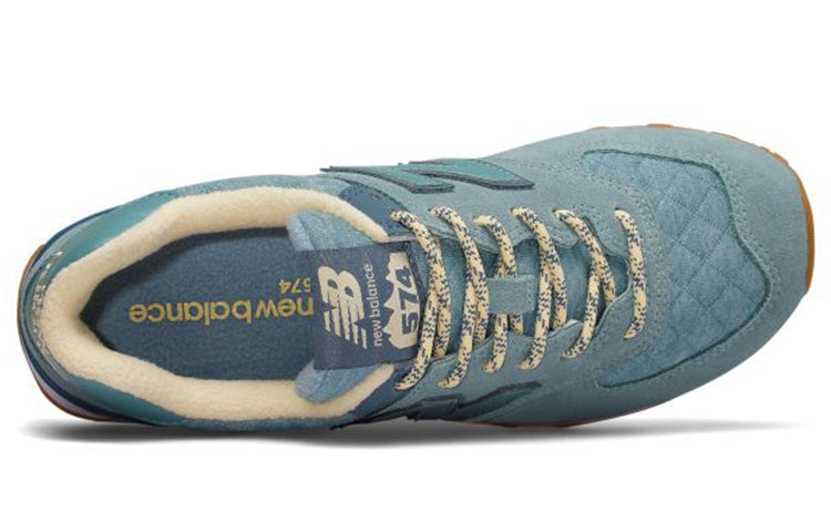 (WMNS) New Balance 574 Winter Quilt 'Blue Grey' WL574RBA