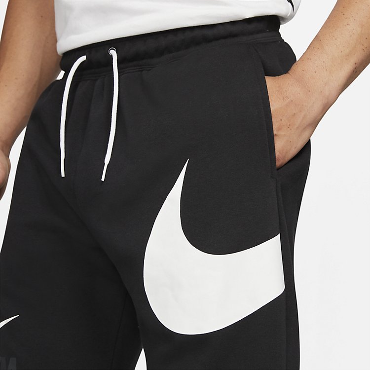 Nike Sportswear Swoosh Sweatpants 'Black' DD6001-010