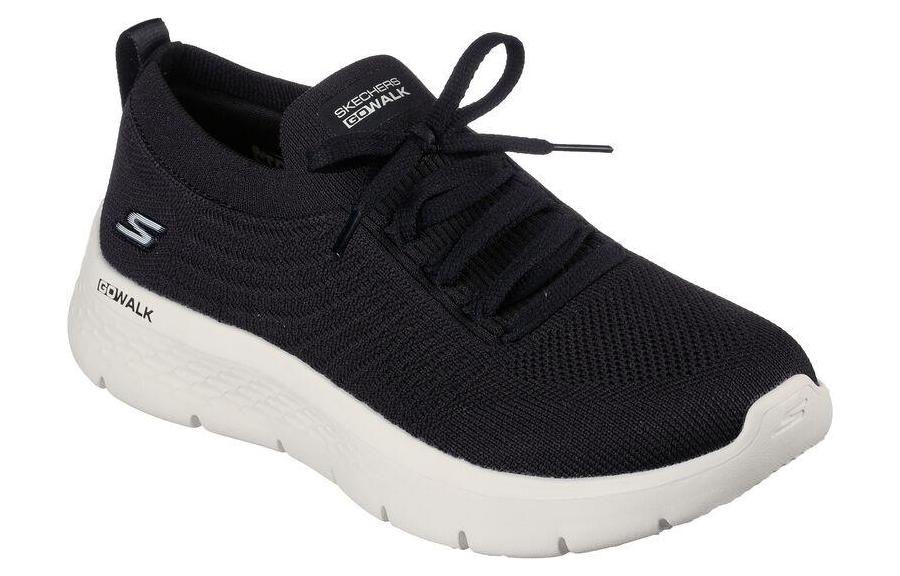 (WMNS) Skechers Go Walk Flex 'Early Morning - Black White' 124969-BKW