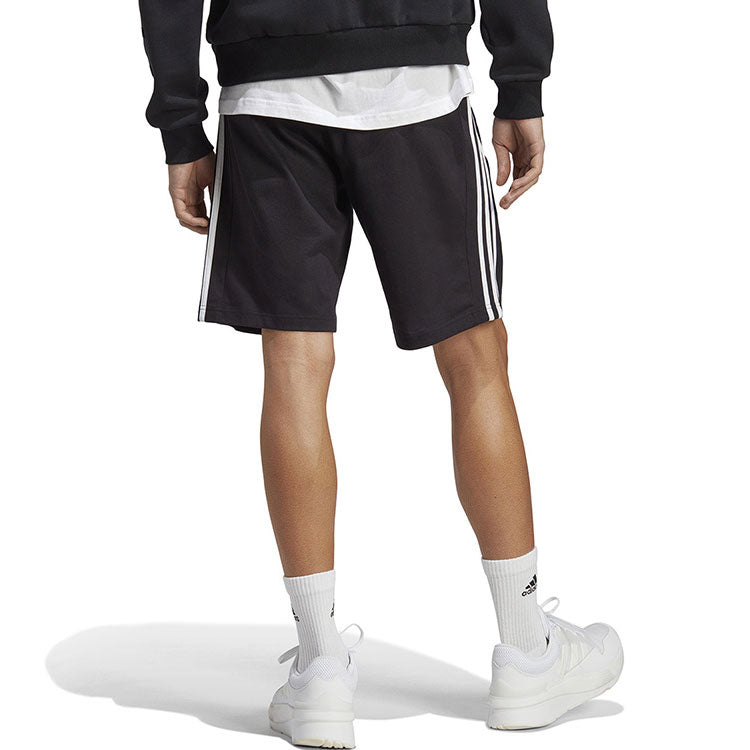 adidas Essentials Single Jersey 3-Stripes Shorts 'Black' IC9382