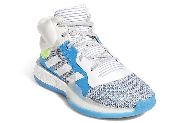 (GS) adidas Marquee Boost J 'Grey Shock Cyan' G27867