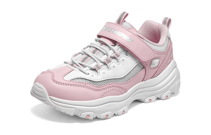 (GS) Skechers I-Conik 'Pink White' 312038L-WTPK
