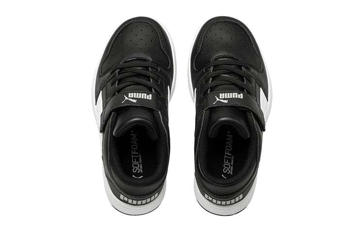 (PS) PUMA Rebound Layup Lo Sl Sneakers White/Black 370492-02