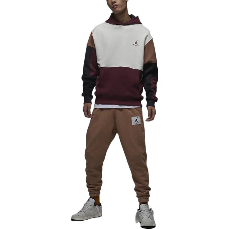 Air Jordan Flight Heritage Hoodie 'White Brown' DV1596-133