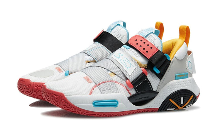 (GS) Li-Ning Wade All City 9 V2 'White Grey' ABPR055-6