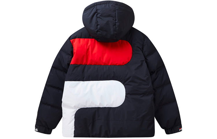 FILA hooded Short Casual Jacket Blue F51M048920F-NV