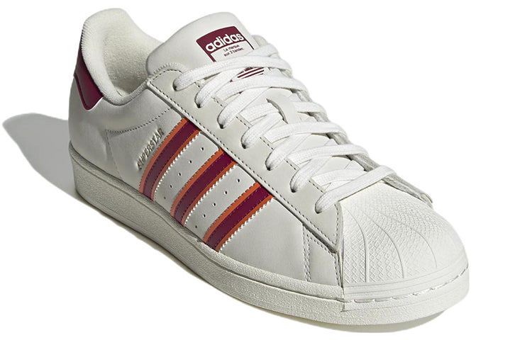 adidas originals Superstar 'White Red Orange' HQ8867