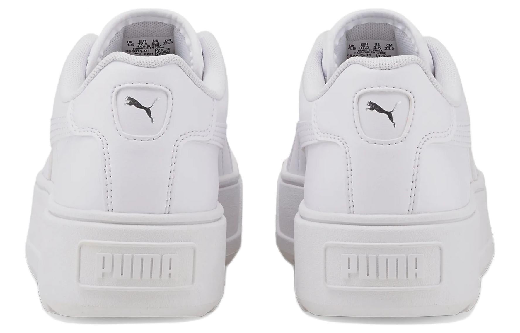 (WMNS) PUMA Karmen Leather 'White' 384615-01