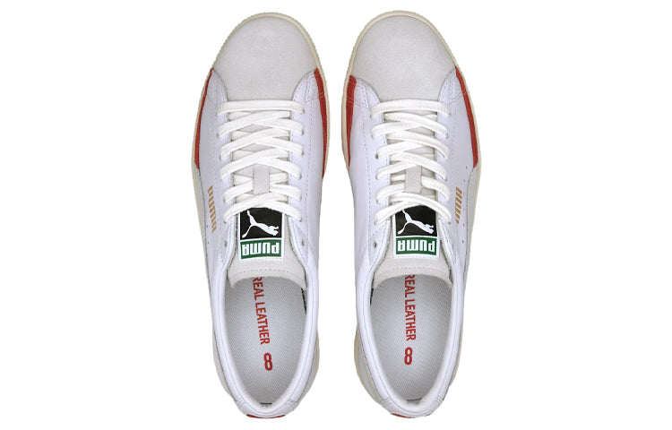 PUMA Basket 90680 L 'White High Risk Red' 372073-04