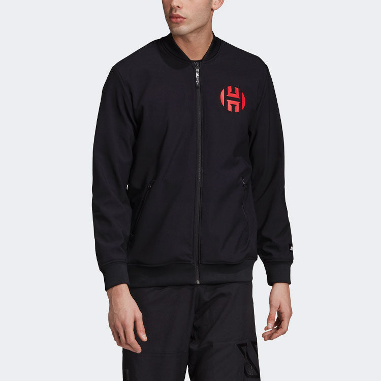 adidas Cny Harden Jkt Basketball Sports Jacket Black EA2356