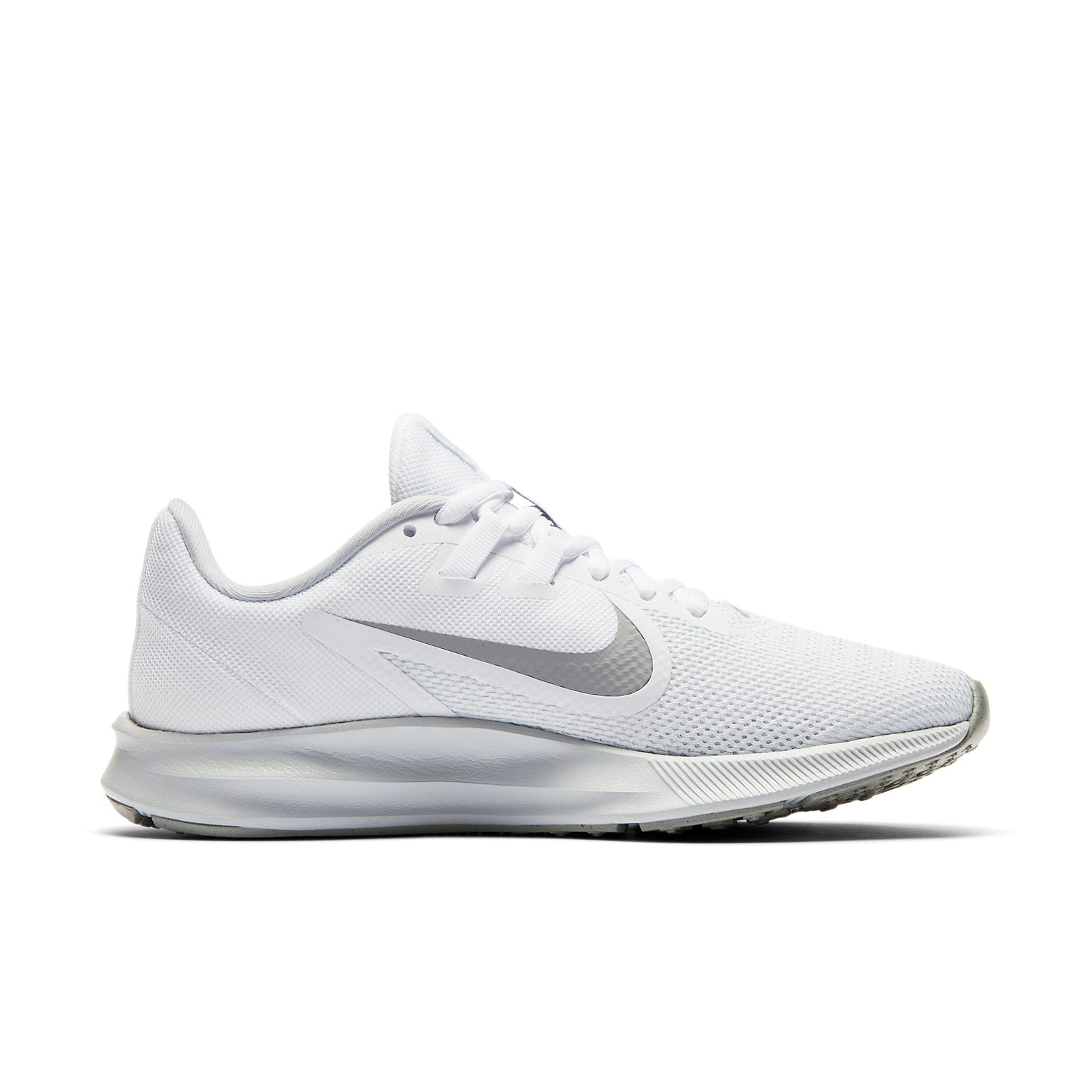 (WMNS) Nike Downshifter 9 Low Tops Knitted White AQ7486-100