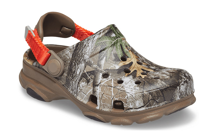 (GS) Crocs Realtree Edge All-Terrain Clogs 'Brown Red' 207260-267