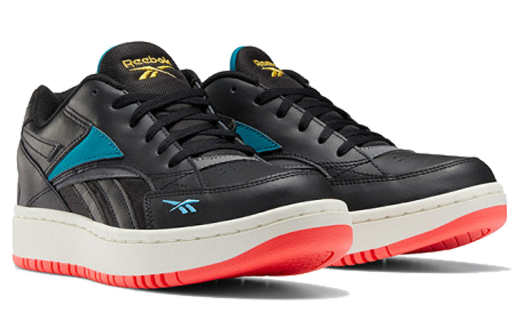 (WMNS) Reebok Court Double Mix 'Black Blue' EH3280