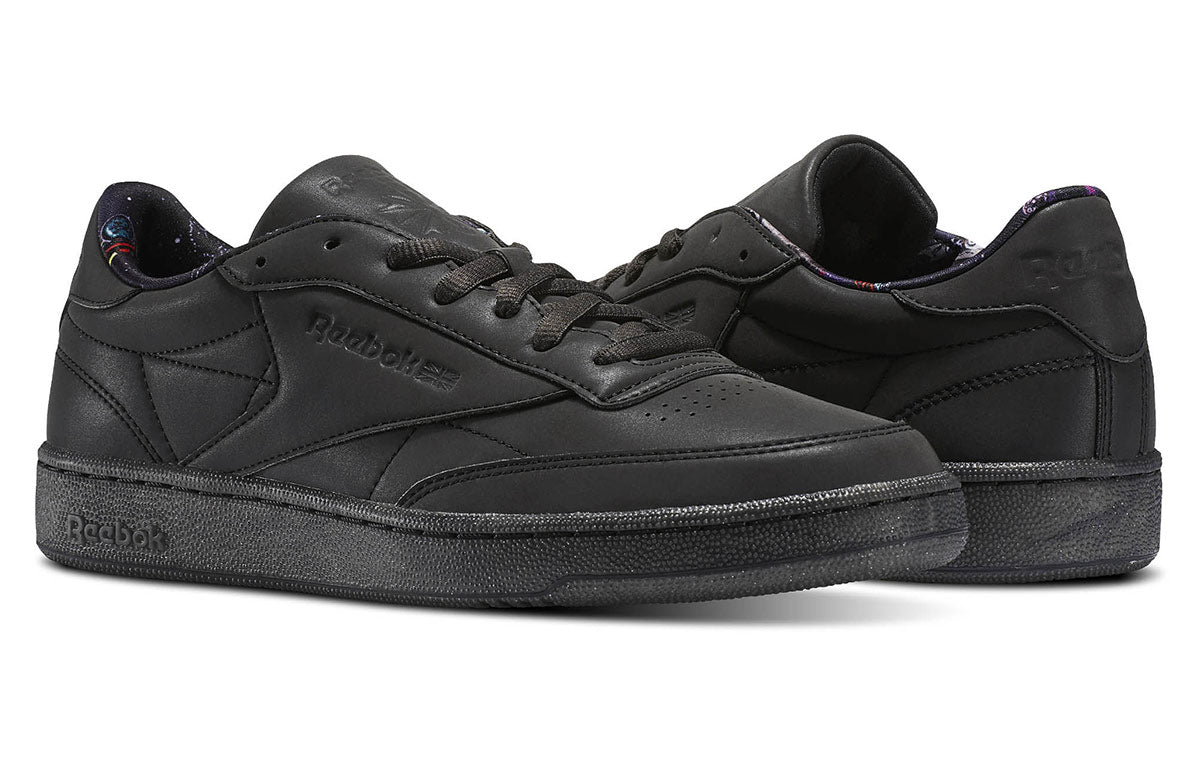Reebok Club C 85 TDG Pure Black Skateboarding Shoes BS6470