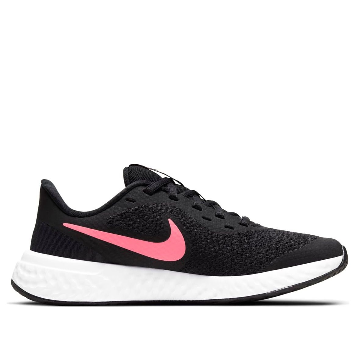 (GS) Nike Revolution 5 Black/Pink BQ5671-002