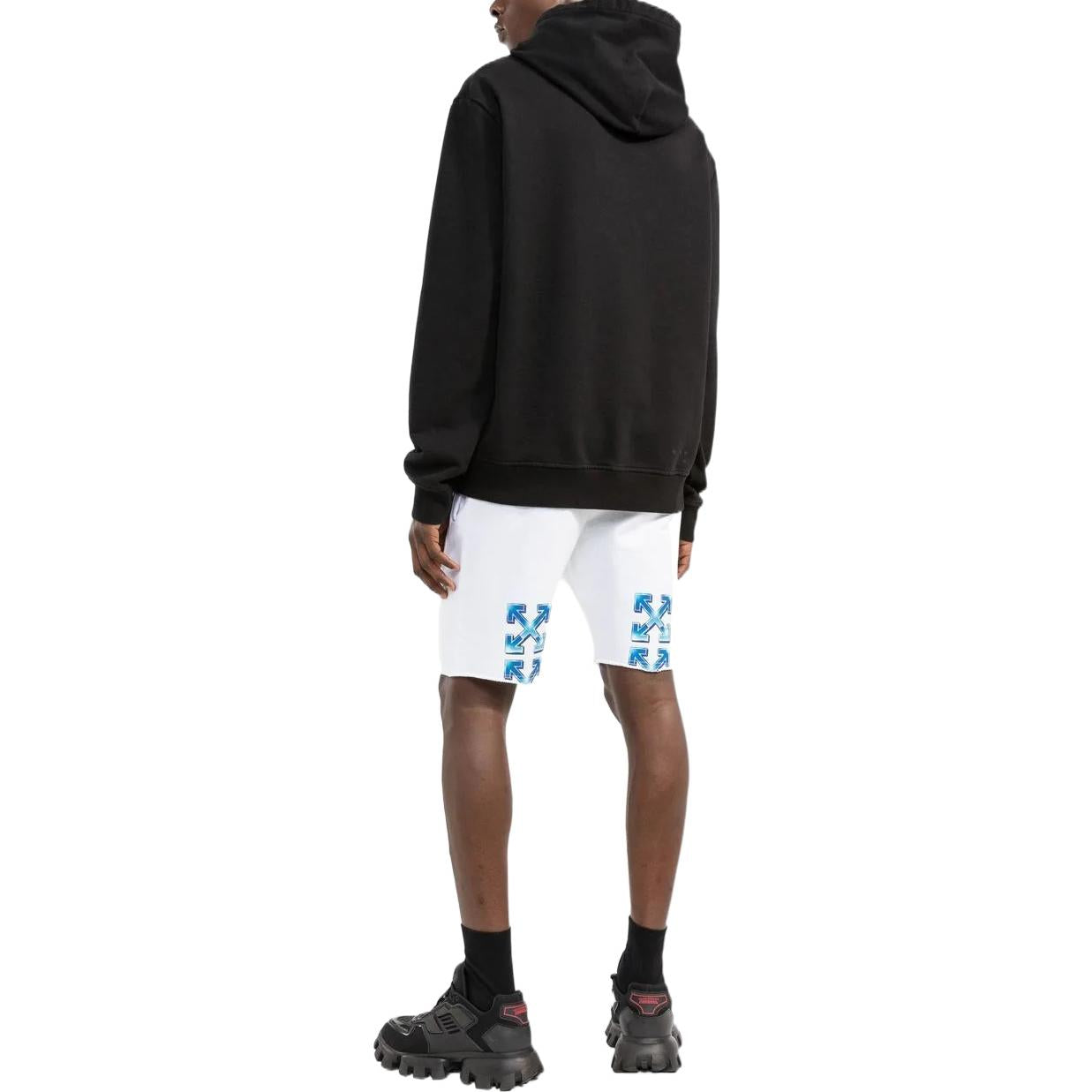 Men's Off-White FW22 Alphabet Logo Printing Casual Shorts Version White OMCI006S22FLE0050139