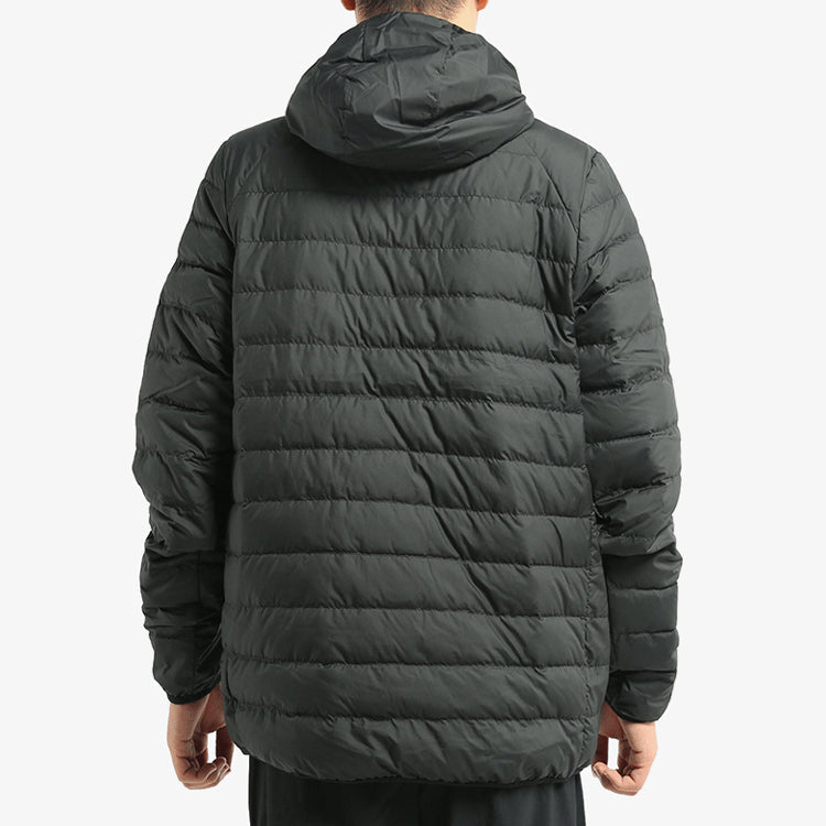 Nike LeBron James Athleisure Casual Sports Stay Warm hooded down Jacket Dark Green 927217-355