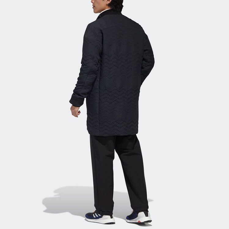 Men's adidas Side Zipper Sports Black Jacket GM4463