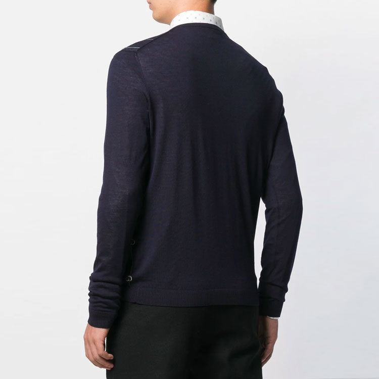 Gucci Monogram Motif Sweater 'Navy' 576902XKAUM