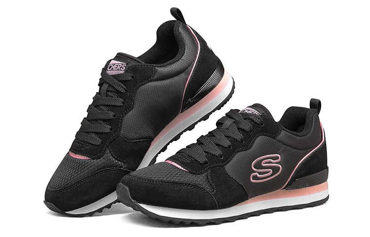 (WMNS) Skechers Step N Fly Low-Top Black 155287-BLK